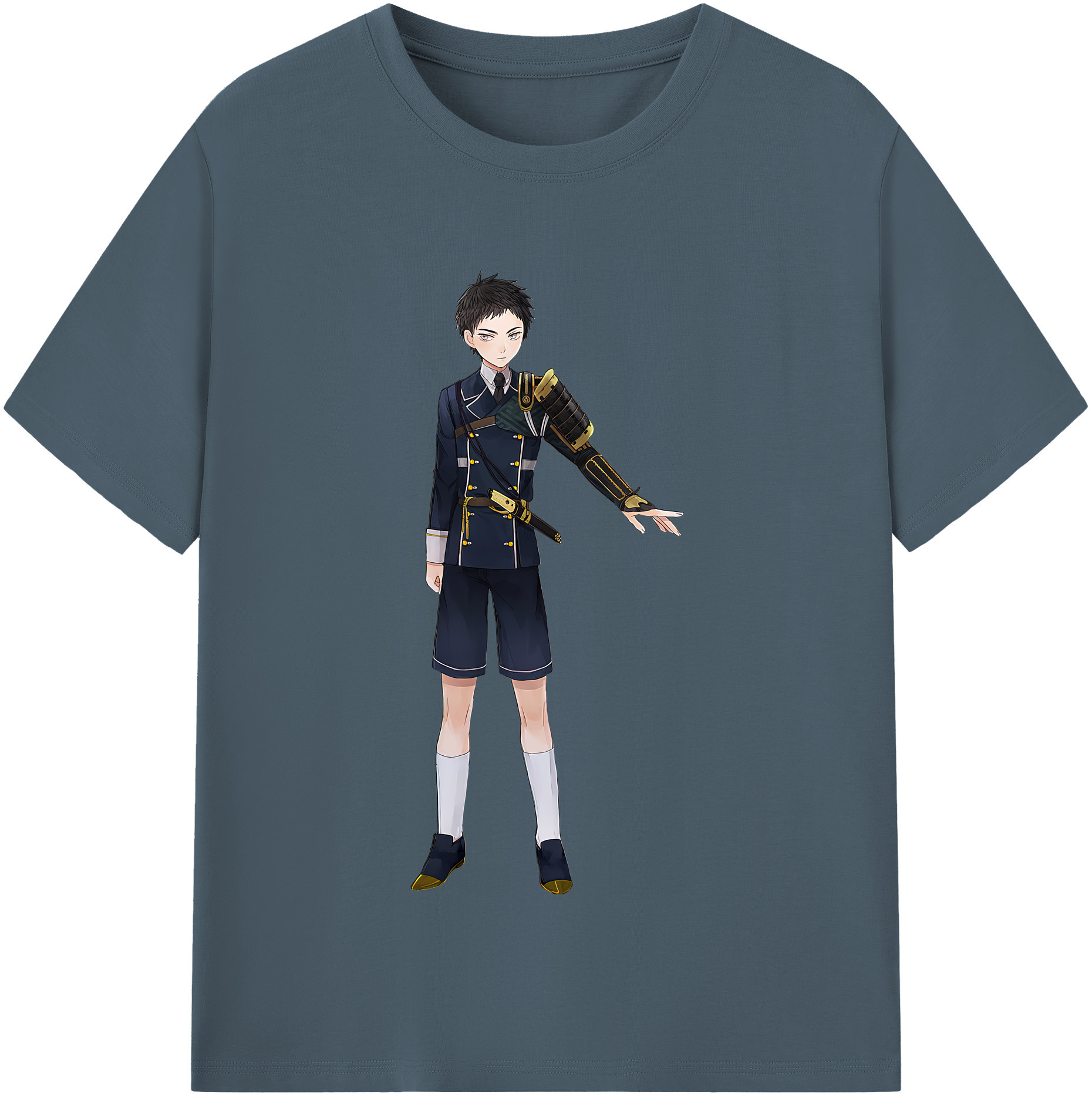 （画像用） 刀剣乱舞 Touken Ranbu 綿100％半袖Tシャツ（フロントプリント）